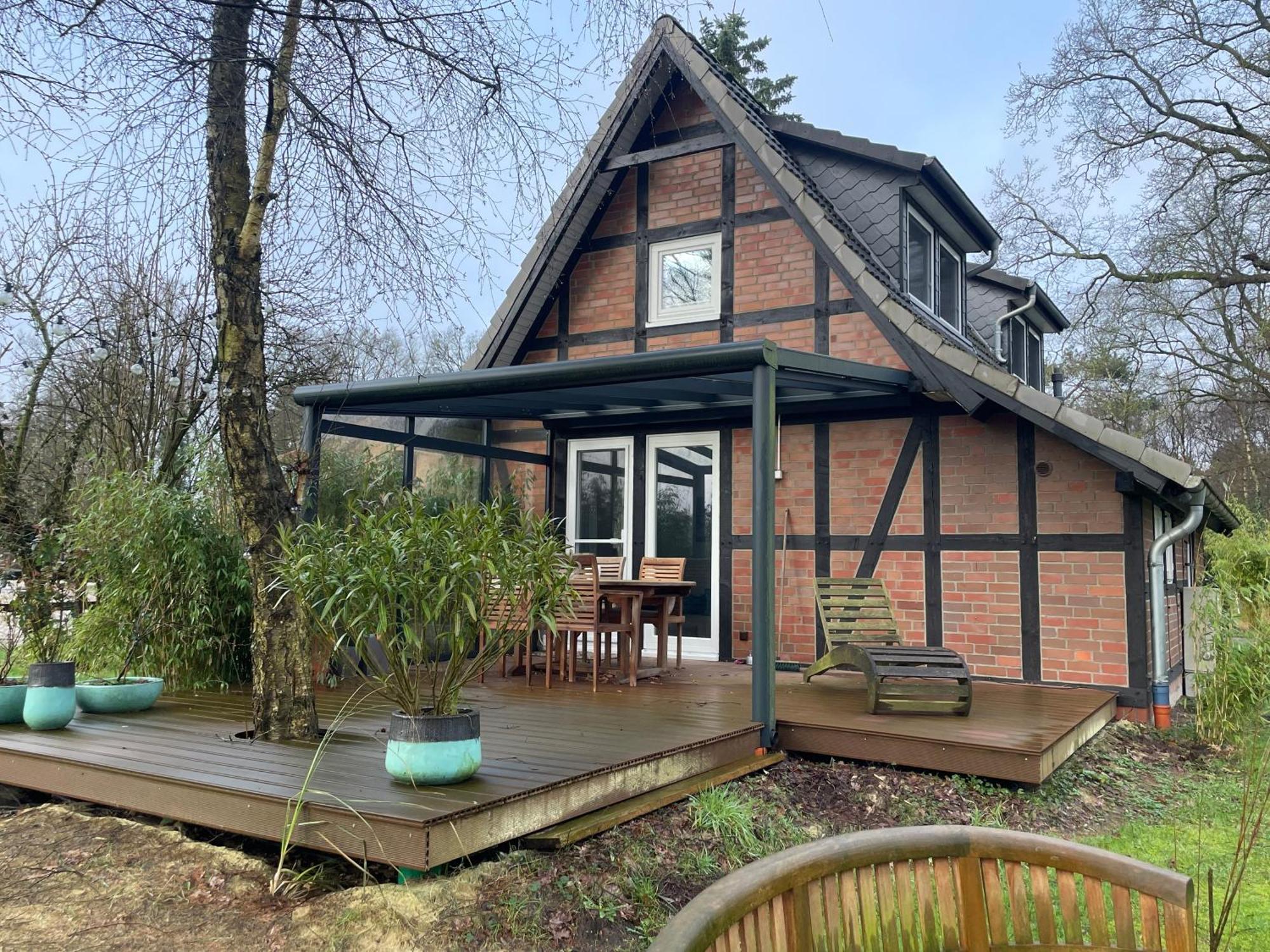 Haus Am Teich Lägenhet Worpswede Exteriör bild