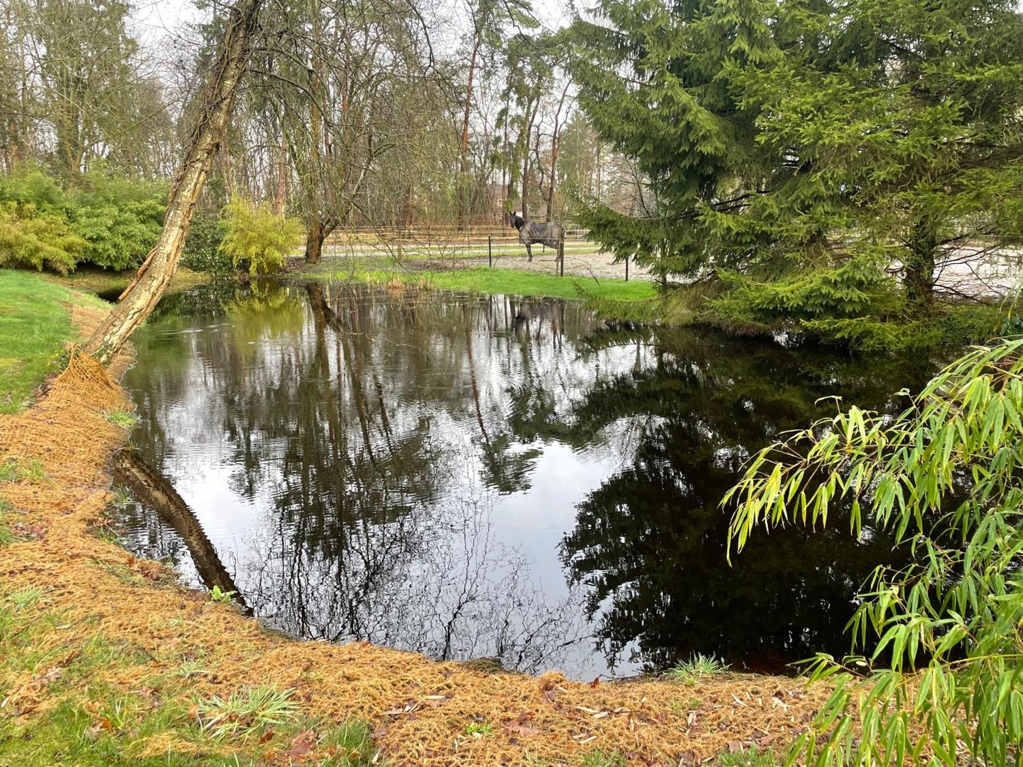 Haus Am Teich Lägenhet Worpswede Exteriör bild