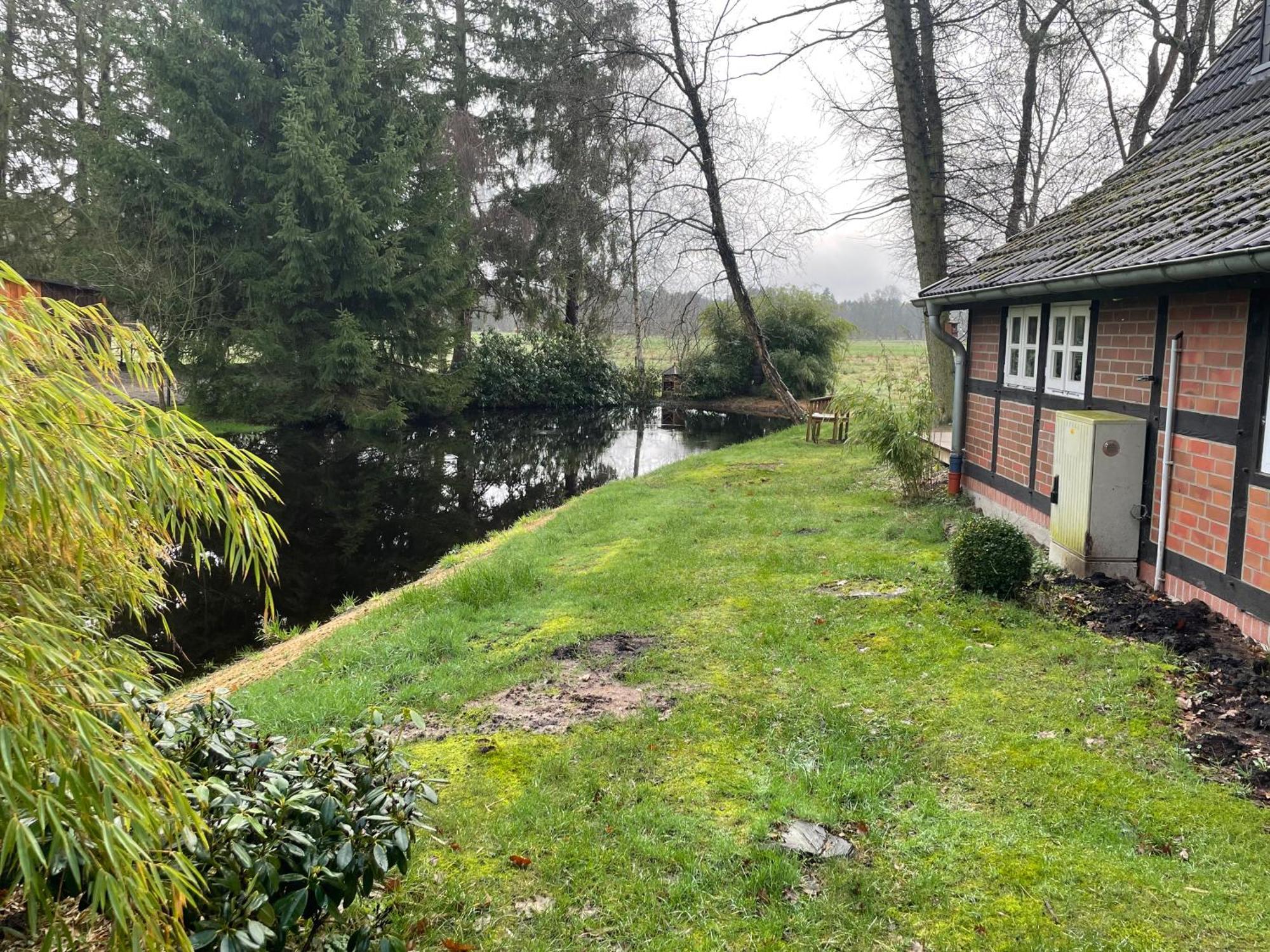 Haus Am Teich Lägenhet Worpswede Exteriör bild